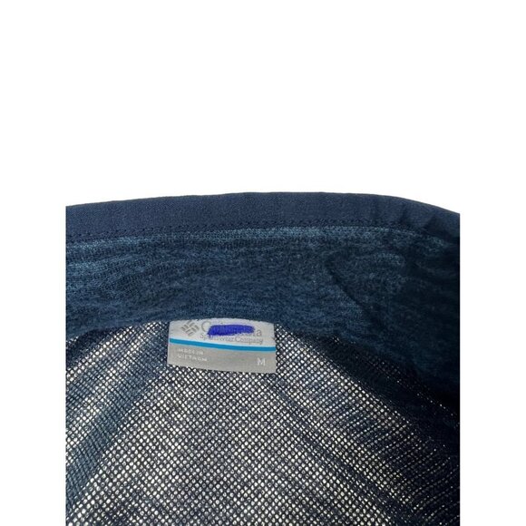 Columbia Sportswear Company Men's Blue Full Zipper Sweater - Picture 4 of 8